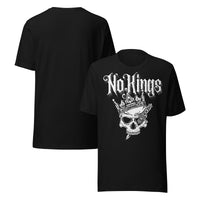 No Kings Protest Tee Punk Power to the People Relaxed Fit T-Shirt Relaxed Fit T-Shirt