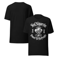 No Oligarchs Gothic Protest Tee Power to the People Black Relaxed Fit T-Shirt Relaxed Fit T-Shirt